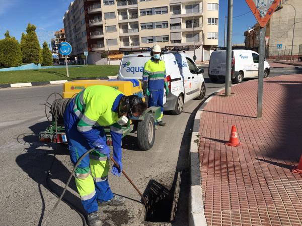 Campaña de puesta a punto de la red de saneamiento e imbornales de Callosa de Segura